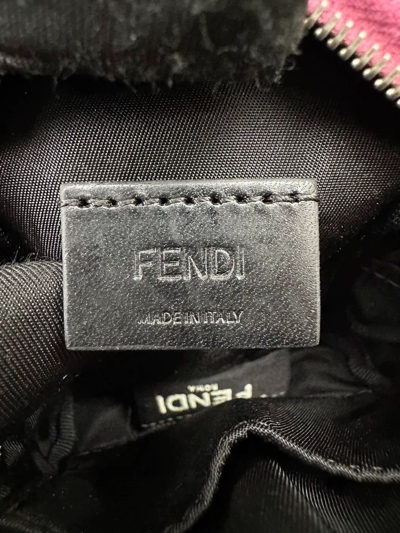 Fendi Fendi Pink Owl Fur Keychain Bag Charm Size ONE SIZE - 8 Thumbnail