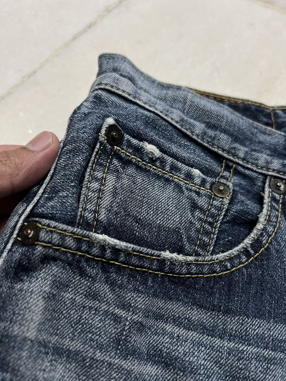 Levi's × Levi's Vintage Clothing Vintage Levis 502 Nice Faded Jeans Size US 29 - 6 Thumbnail