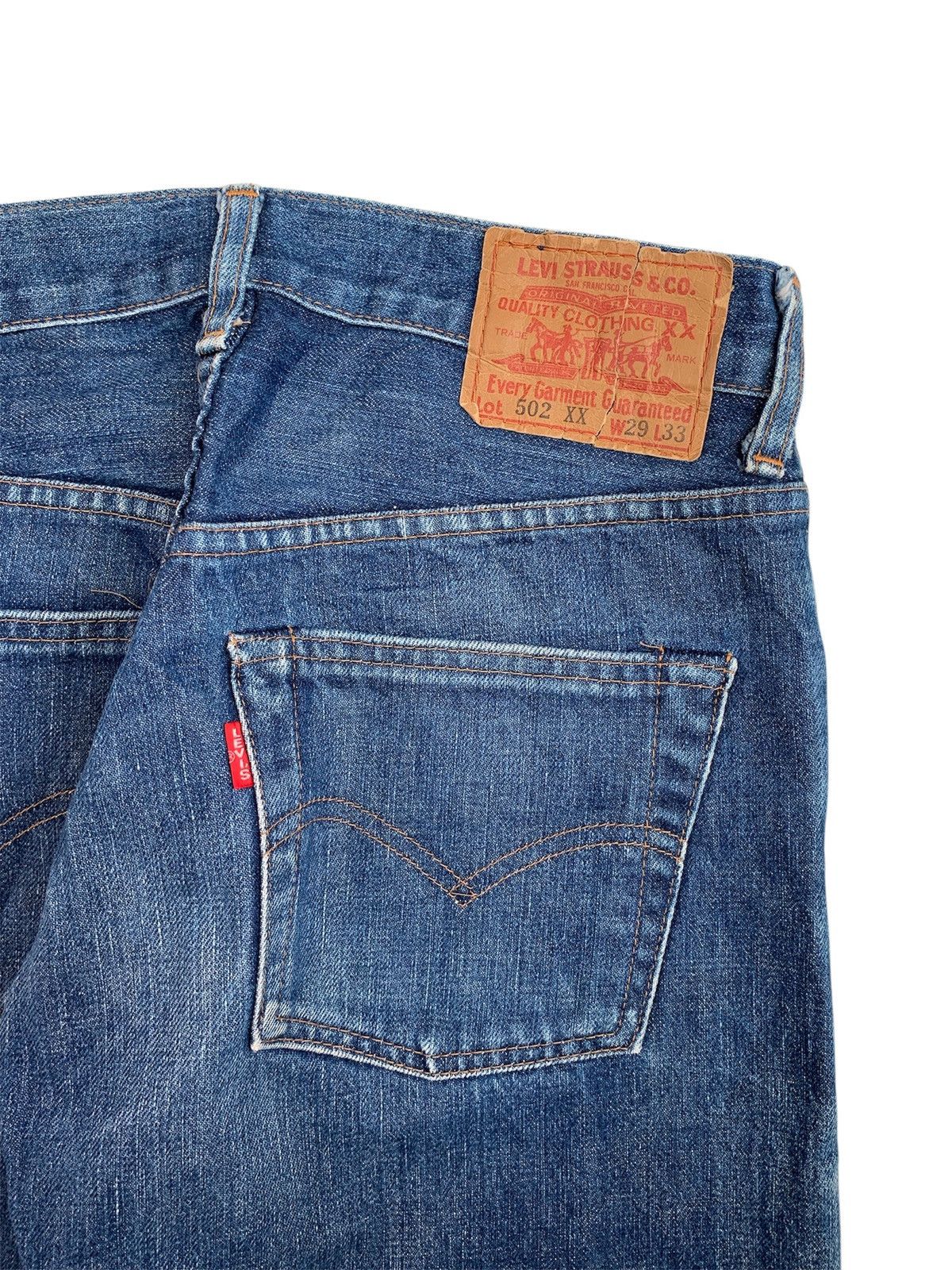 Levi's Vintage Levi’s 502 XX 1950s Model Size US 29 - 3 Thumbnail