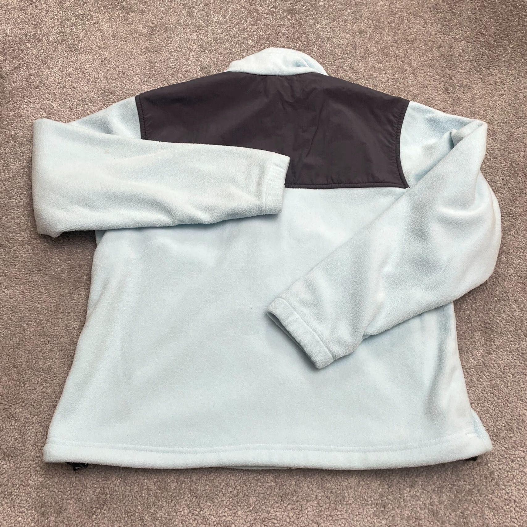 Vintage Columbia Denali Fleece Jacket Womens Medium Blue Black Full Zip Pockets Outdoor Size M / US 6-8 / IT 42-44 - 2 Thumbnail