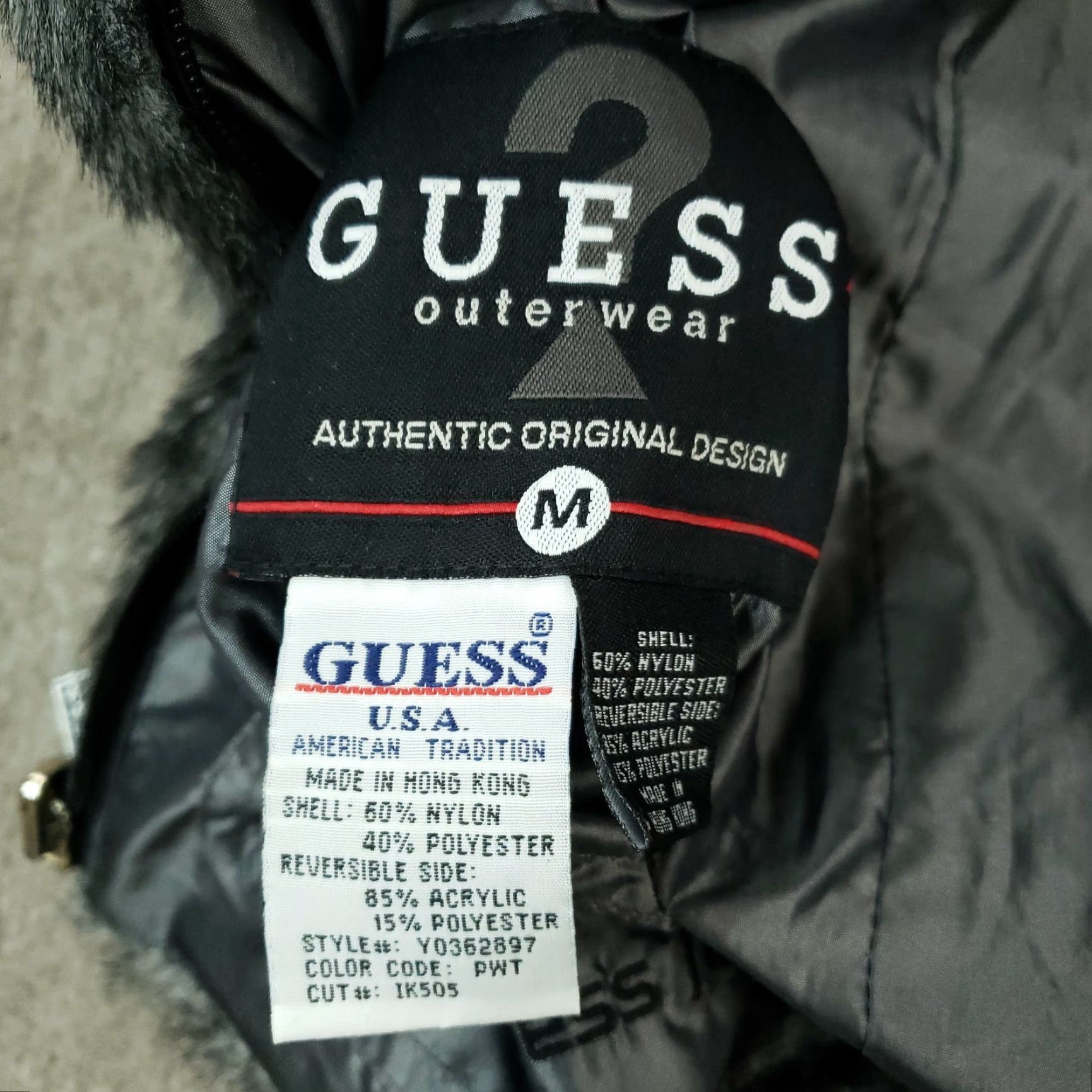 Guess VINTAGE GUESS Vest Womens M Gray Full Zip Reversible Faux Fur Mock Neck Gray Pockets Casual Outdoor 90s Mens Womens Size M / US 6-8 / IT 42-44 - 6 Thumbnail