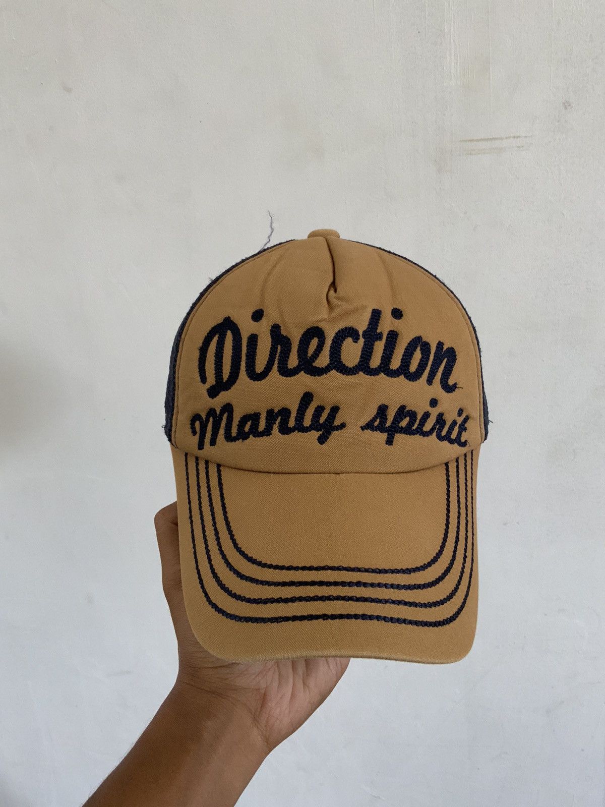 Japanese Brand Direction Manly Spirit Trucker Hat Size ONE SIZE - 1 Thumbnail