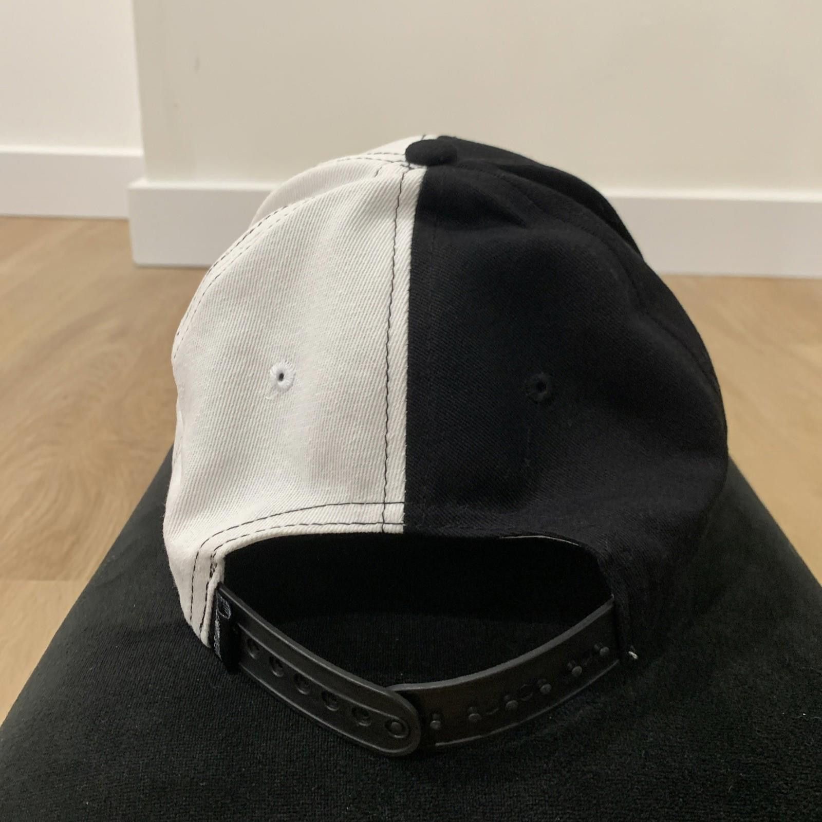 Urban Outfitters URBN IDNTY Snapback Hat Black White Gothic Streetwear Cap Size ONE SIZE - 5 Thumbnail