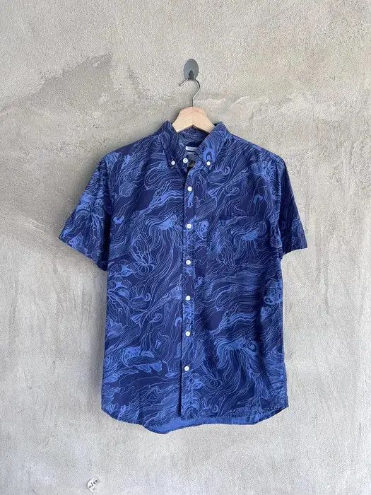Old Navy Old Navy Overprint Flower Shirt Button Up Size US S / EU 44-46 / 1 - 2 Thumbnail