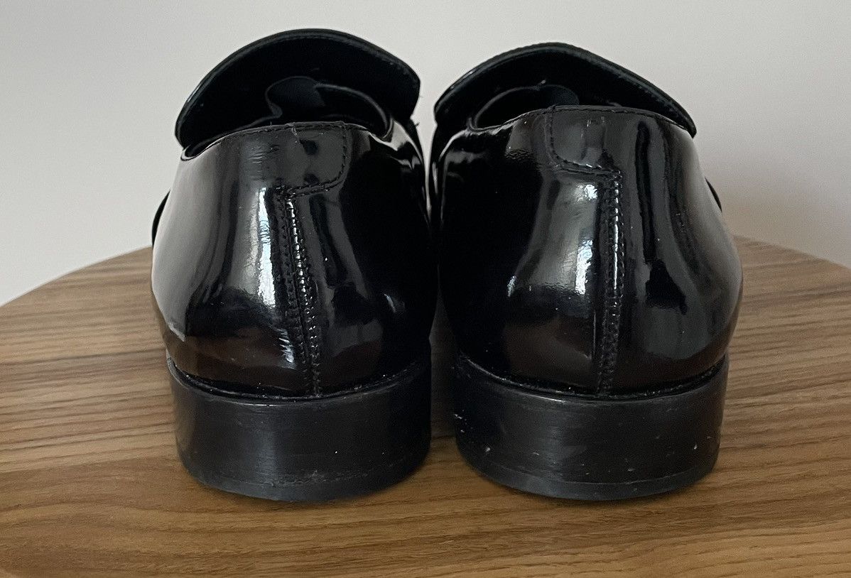 Designer × Helmut Lang × Vintage Vintage Real Helmut Lang Tuxedo Slip On Loafers size 11 Size US 11 / EU 44 - 6 Thumbnail