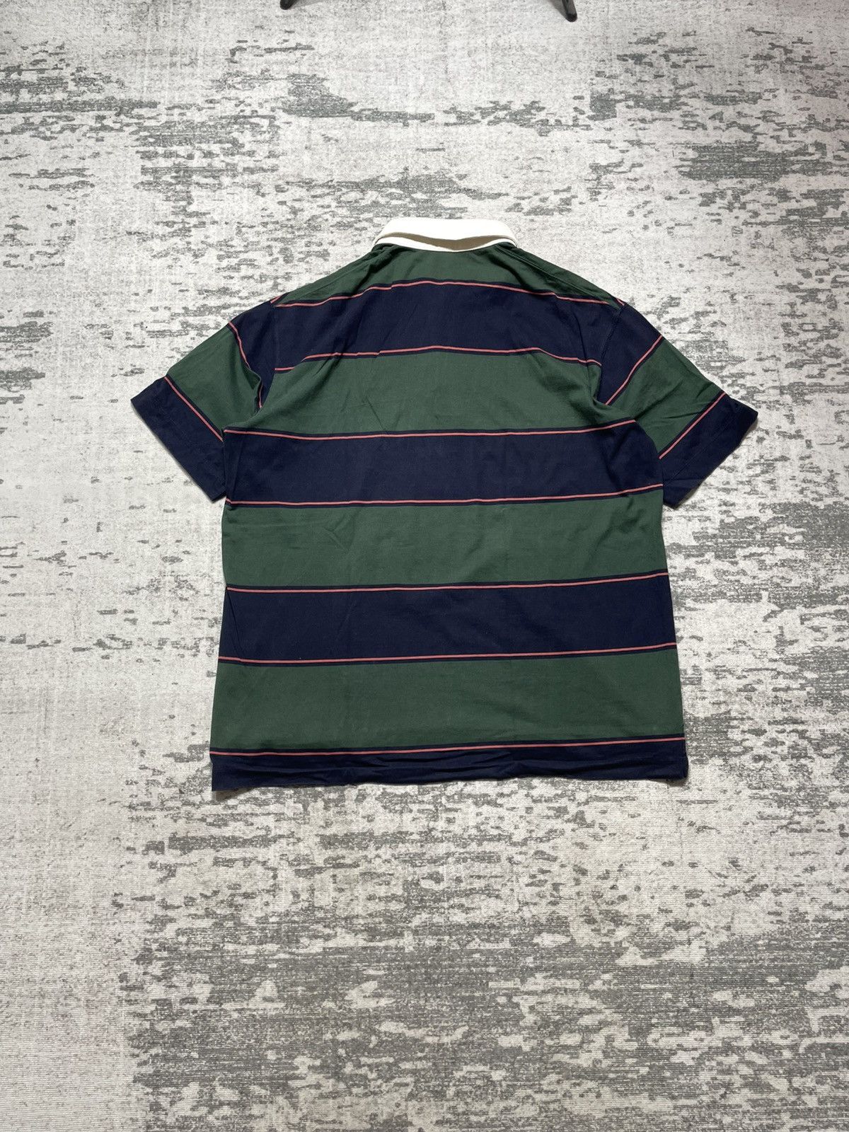 Uniqlo Unqlo stripped polo shirt Size US XL / EU 56 / 4 - 3 Thumbnail