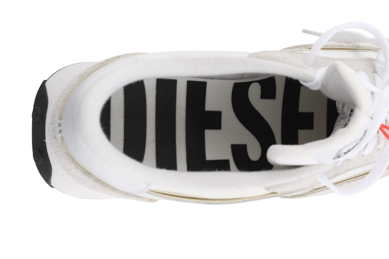 Diesel S-RACER-LC EU41 White Leather Details 40586 Size US 8 / EU 41 - 9 Thumbnail
