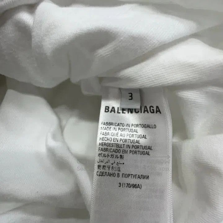 Balenciaga Balenciaga x adidas Logo Embroidered Short Sleeve T. Size US L / EU 52-54 / 3 - 5 Thumbnail