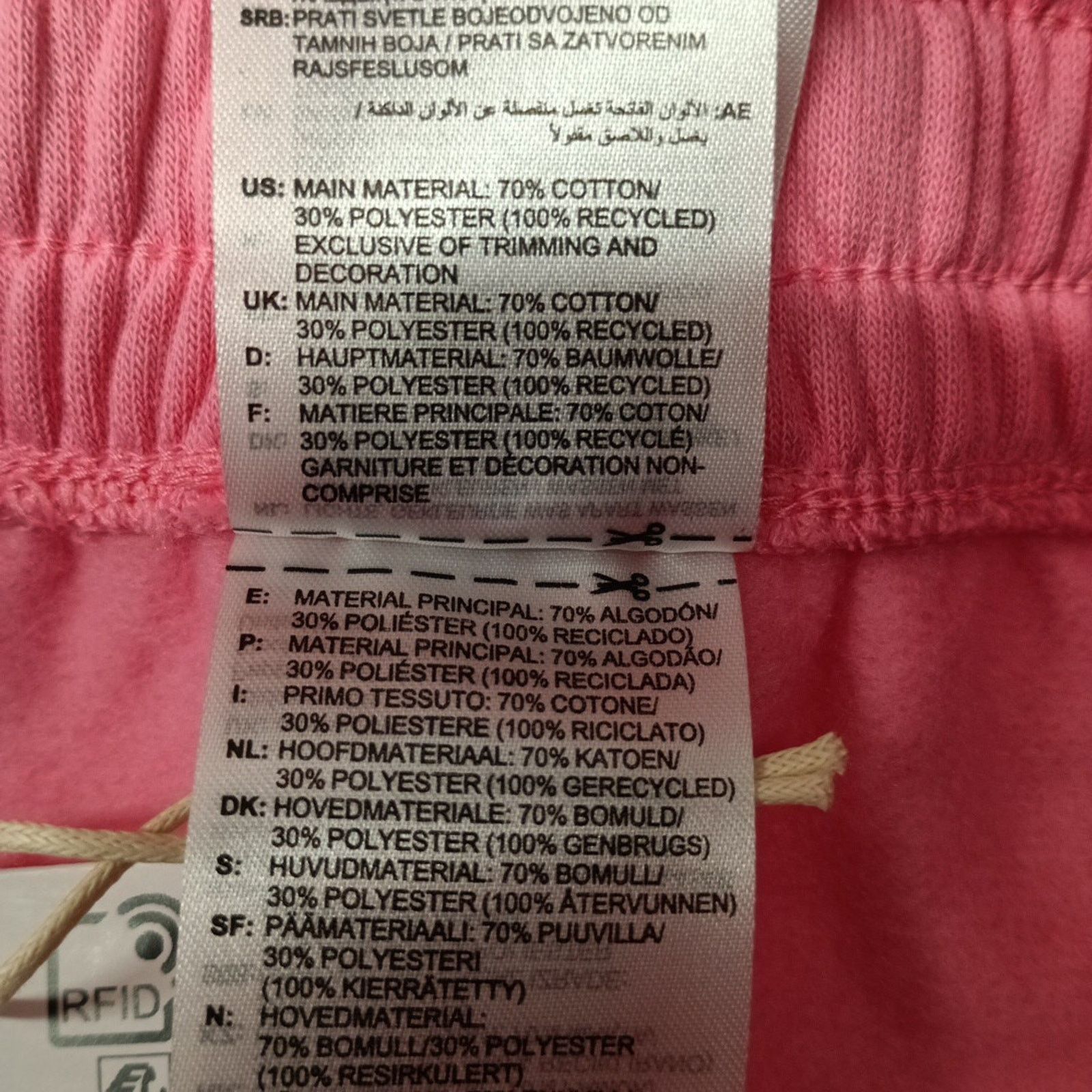 Adidas Adidas Cozy Essentials Fleece Cargo Shorts Men's Size M Pink Size US 28 / EU 44 - 4 Thumbnail