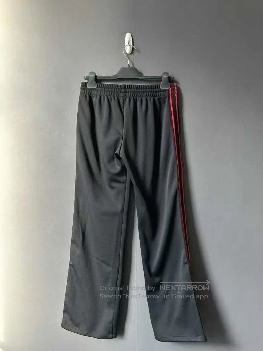 Celine CELINE Black and Red Stripe Triomphe Embroidery Pants| Size US 28 / EU 44 - 2 Thumbnail