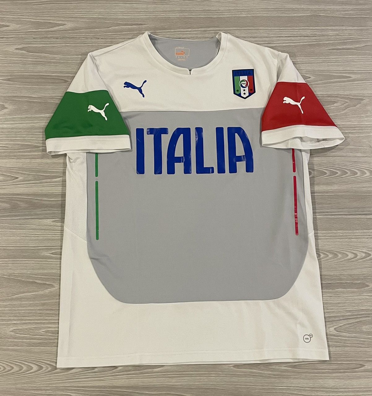 Puma Puma 2014/15 Italy National Team Soccer Jersey Mens Size XL Size US XL / EU 56 / 4 - 1 Thumbnail