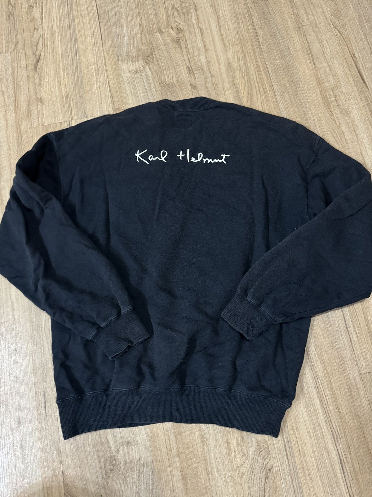 Helmut Lang × Karl Helmut KARL HELMUT X PINK HOUSE SWEATSHIRT