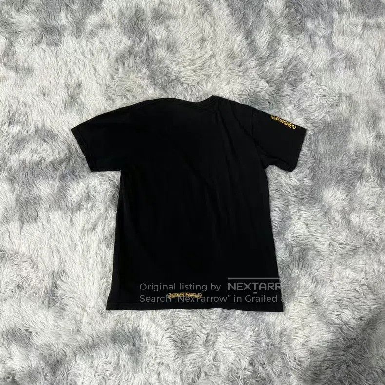 Chrome Hearts CHROME HEARTS Size M Black and yellow vine scroll sword sho Size US M / EU 48-50 / 2 - 3 Thumbnail