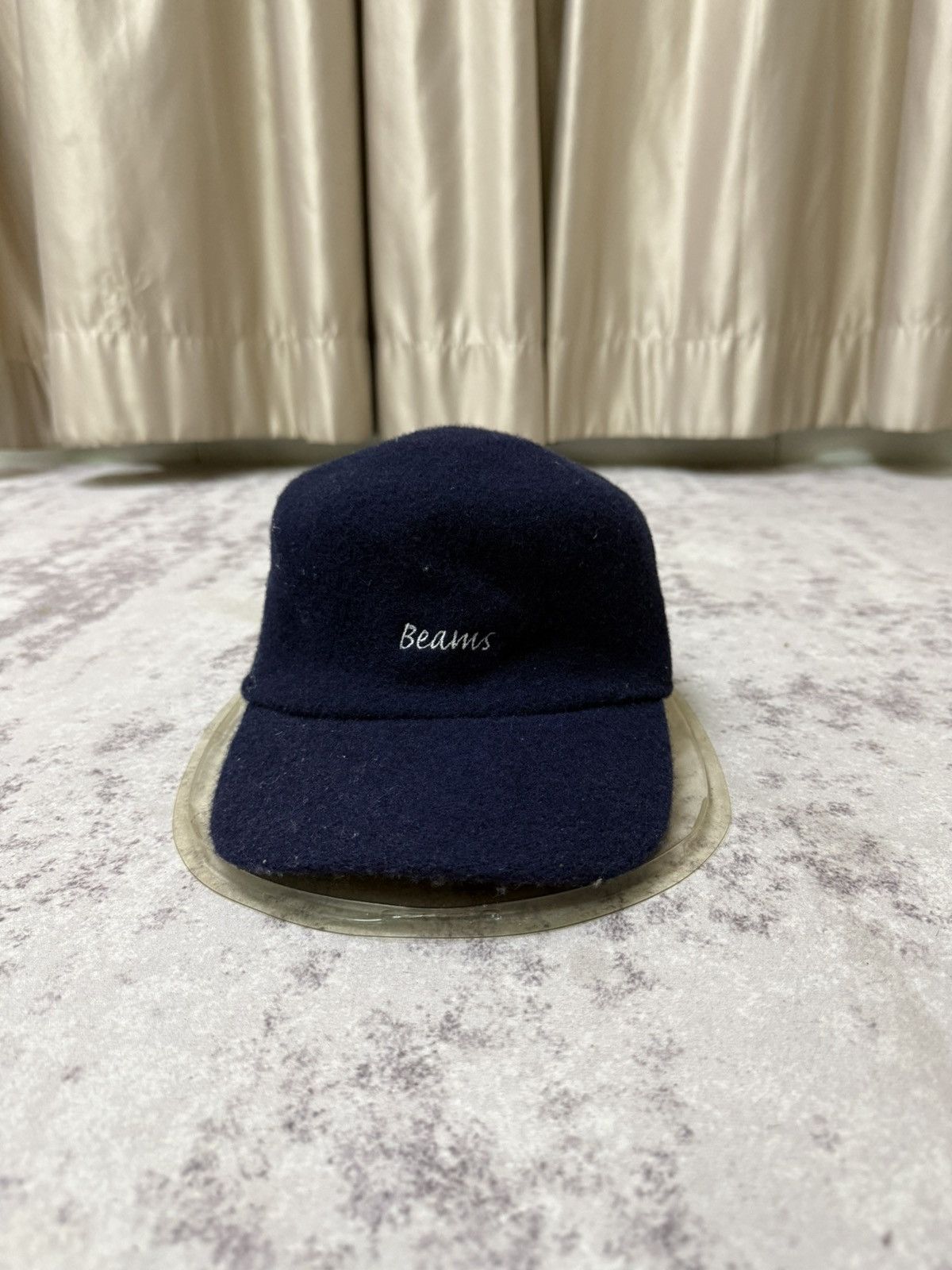 Beams Japan Beams Embroidery Logo Wool Fullcap Size ONE SIZE - 1 Thumbnail