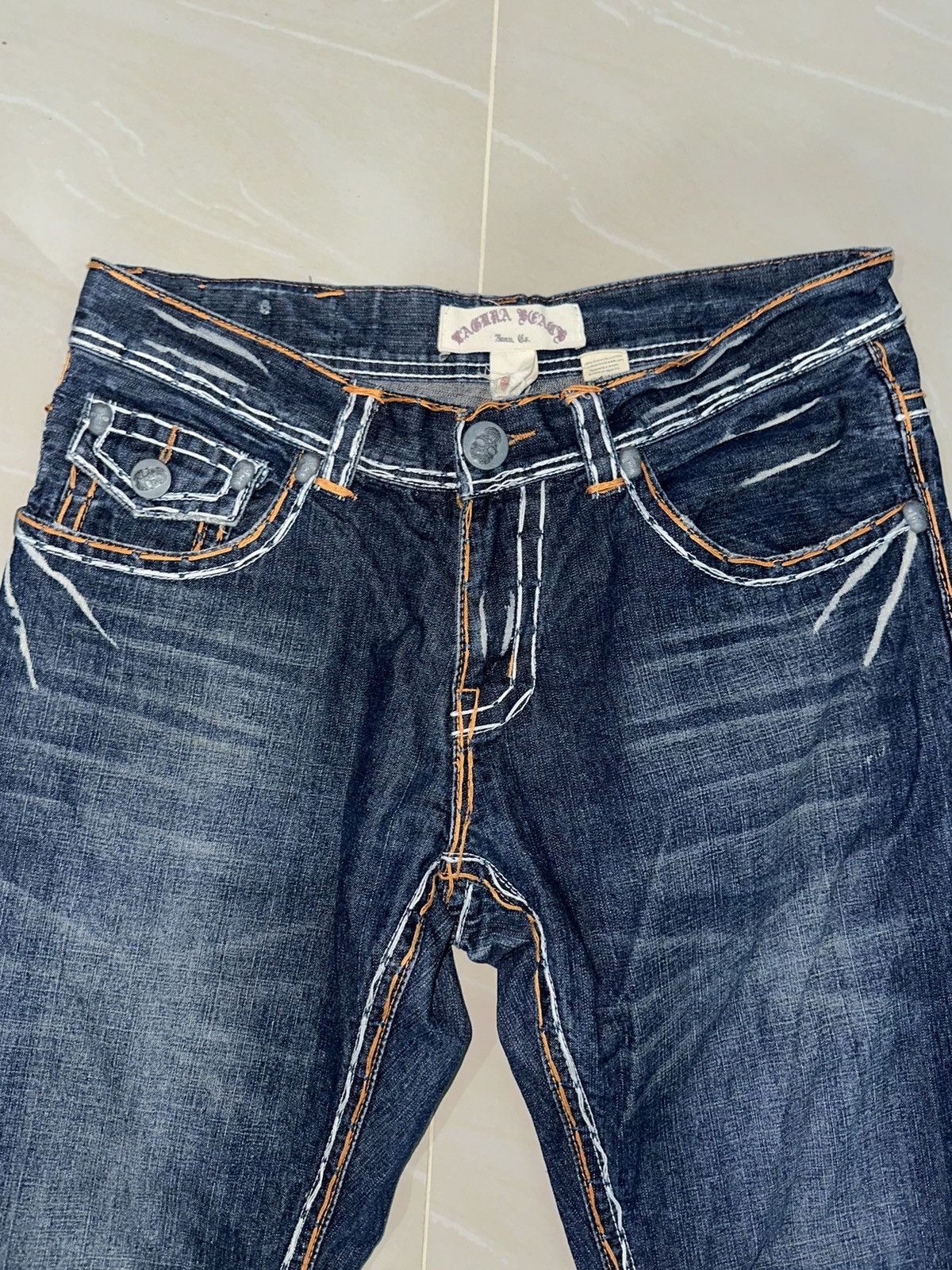Affliction × Vintage Vintage Laguna Beach jeans Size US 36 / EU 52 - 5 Thumbnail