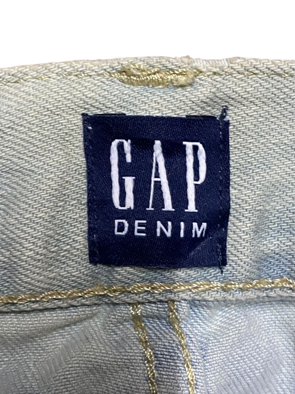 Gap Vintage Gap Denim 1969 Rusty Distressed Slim Soft Jeans Size US 32 / EU 48 - 14 Thumbnail