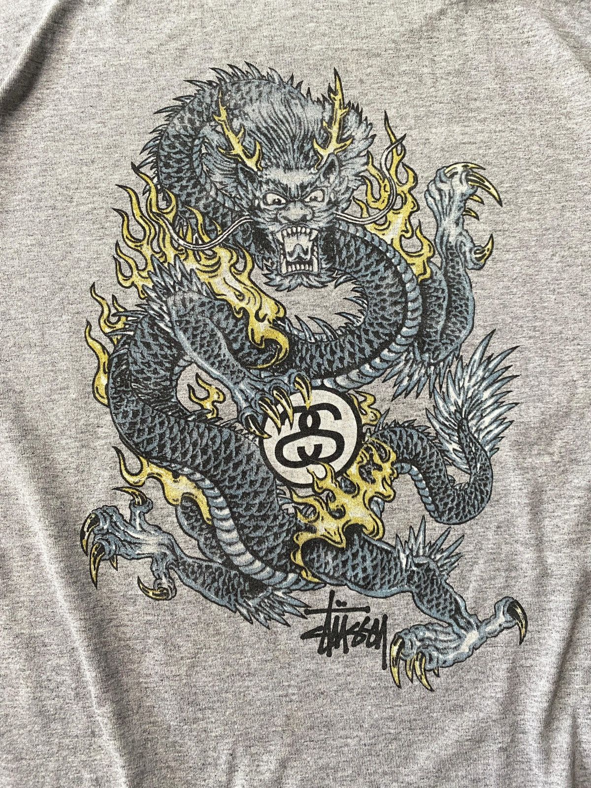 Stussy ⚡️VINTAGE 90S STUSSY 🐲DRAGON GREY 🐉 Size US L / EU 52-54 / 3 - 2 Thumbnail