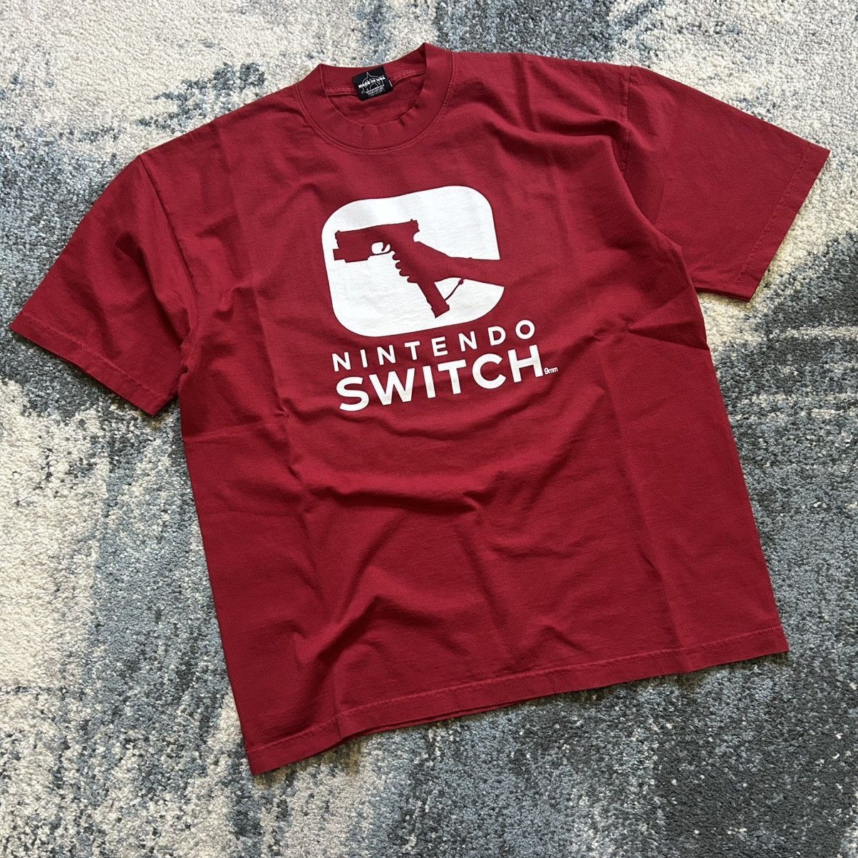 Revenge Nintendo switch 2 tee | Spencer’s GLOCK novelty sleaze Size US L / EU 52-54 / 3 - 3 Thumbnail