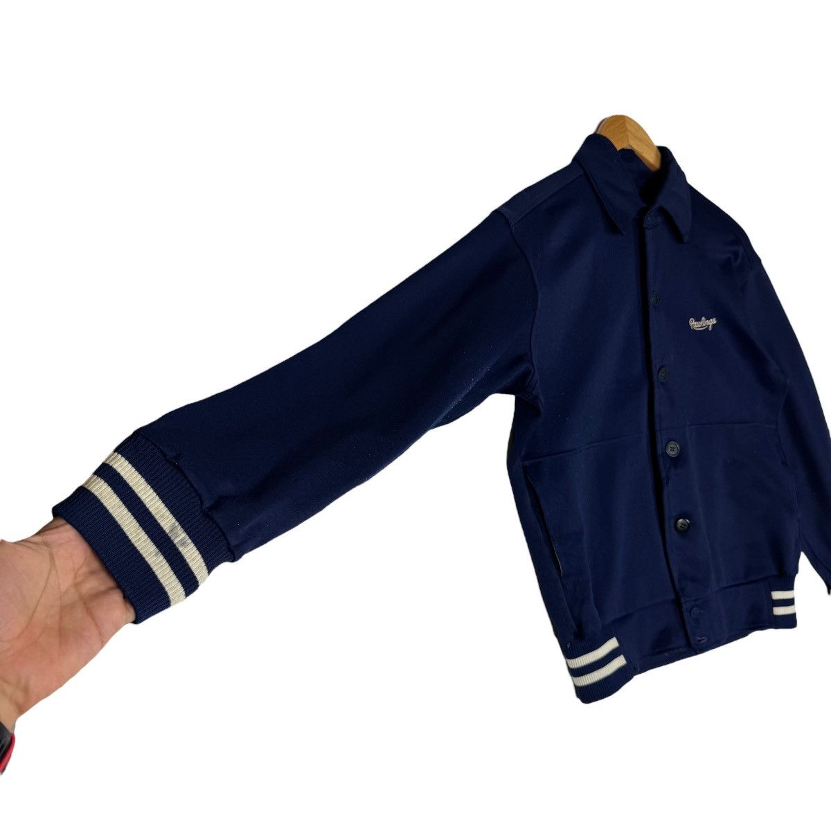 Asics Rawlings By Asics Casual Button Up Jacket Size US S / EU 44-46 / 1 - 6 Thumbnail