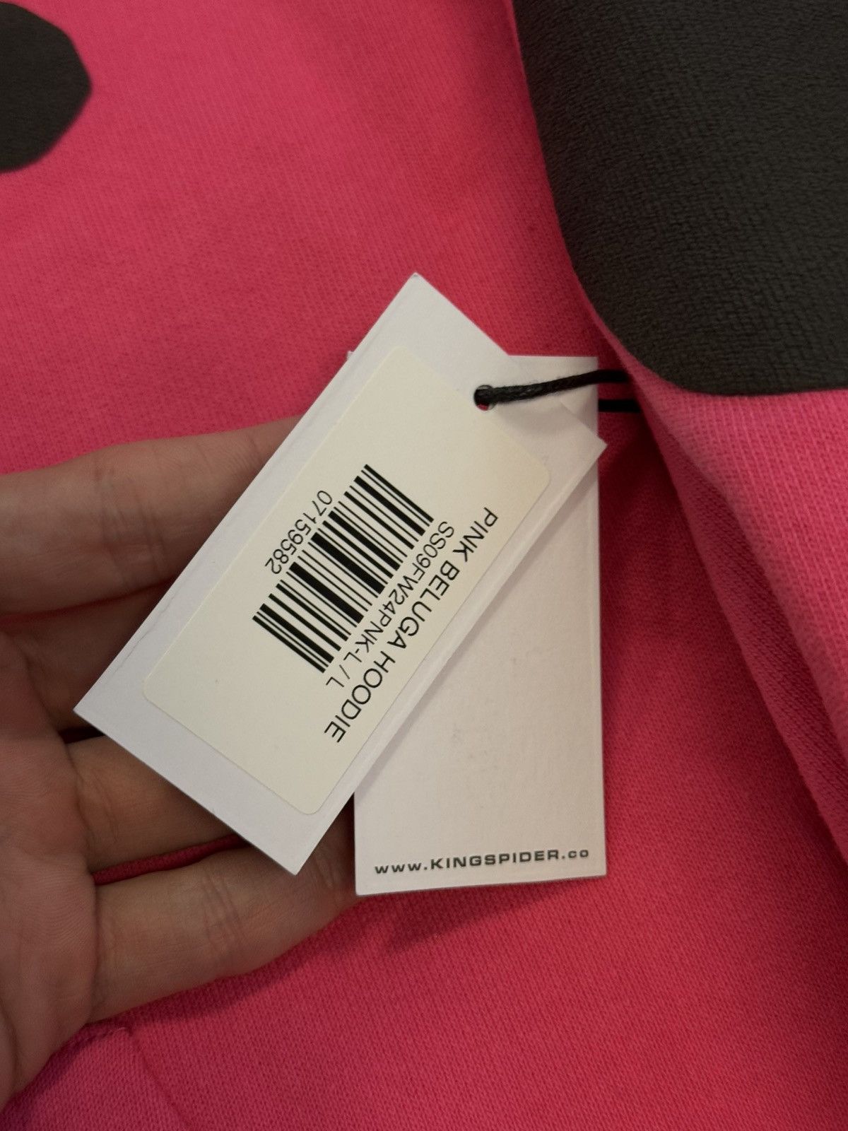 Sp5der Sp5der Worldwide Pink Hoodie Size Large (NEW) Size US L / EU 52-54 / 3 - 6 Thumbnail