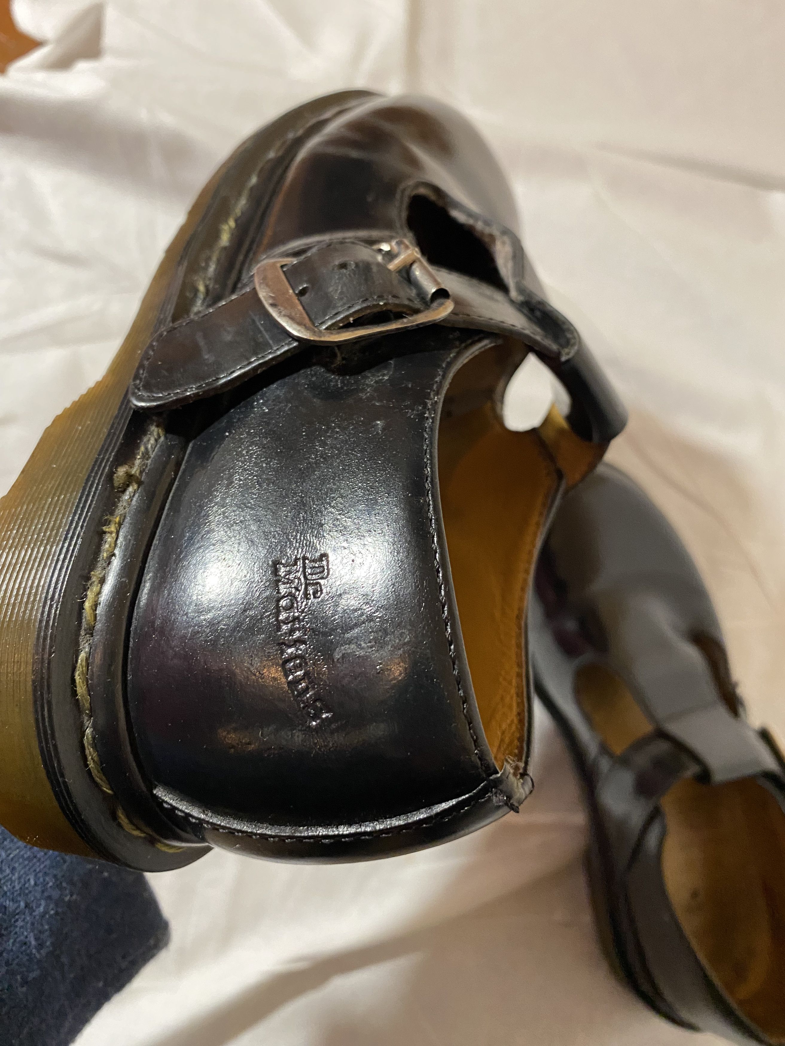 polley smooth leather mary janes dr martens