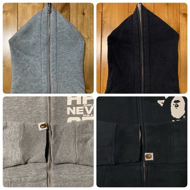 Bape 🔥Reversible🔥 BAPE General College Logo Full Zip Hoodie NIGO Size US M / EU 48-50 / 2 - 7 Thumbnail
