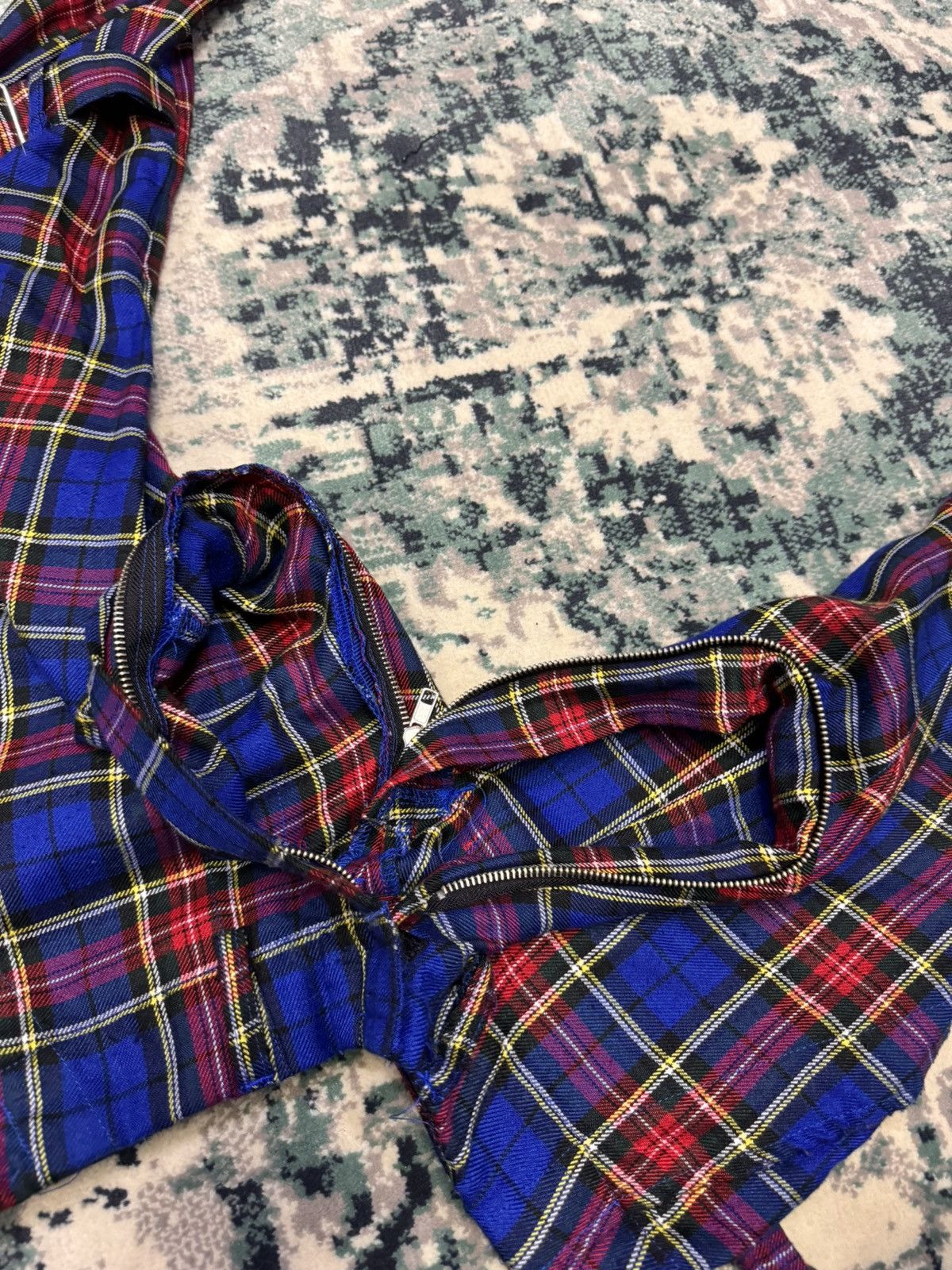 Japanese Brand SEXY DYNAMITE LONDON MULTIZIPPER BONDAGE TARTAN PANTS Size US 30 / EU 46 - 13 Thumbnail