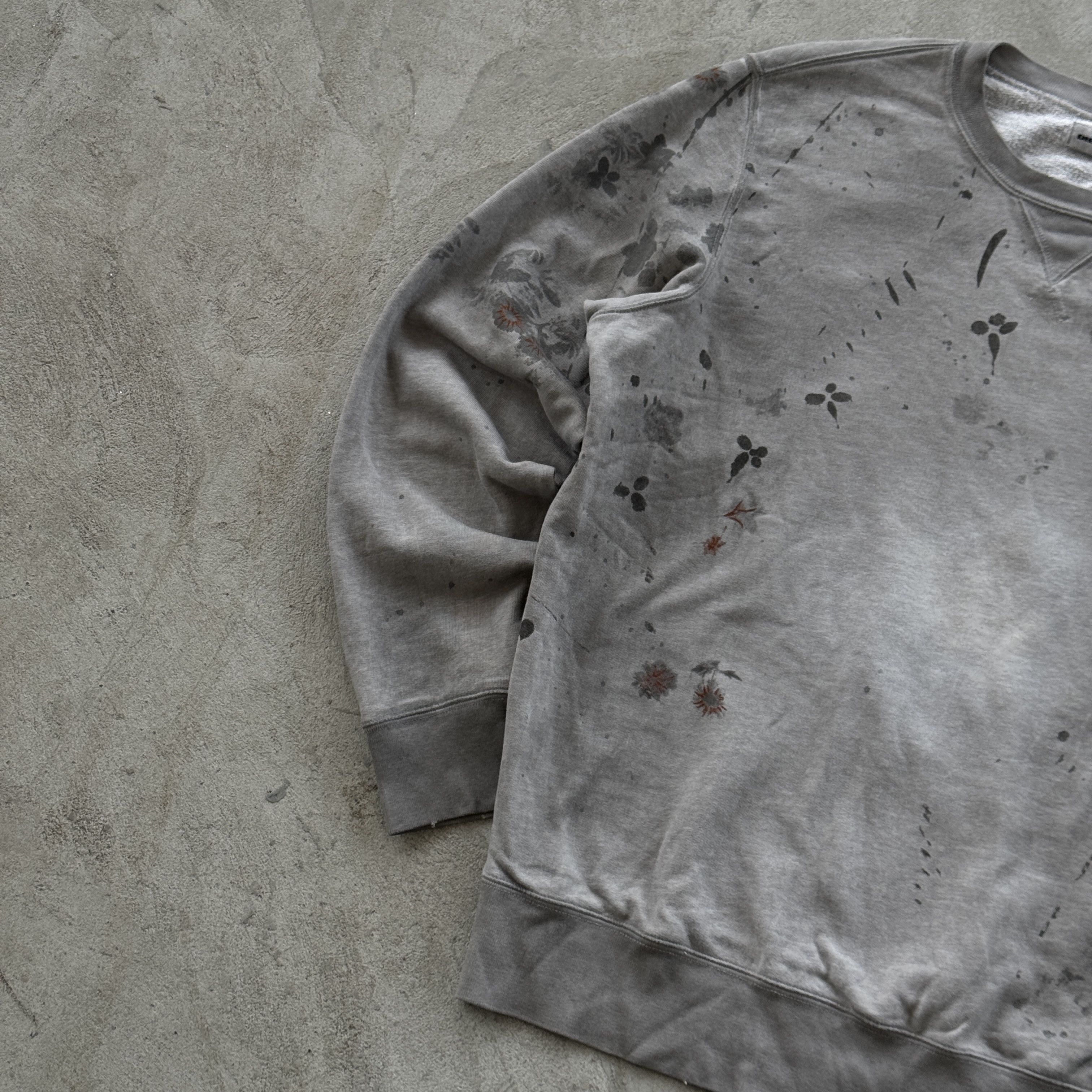 Diesel Vintage Diesel Sweatshirt Distressed Paint Splatter Crewneck Size US L / EU 52-54 / 3 - 3 Thumbnail
