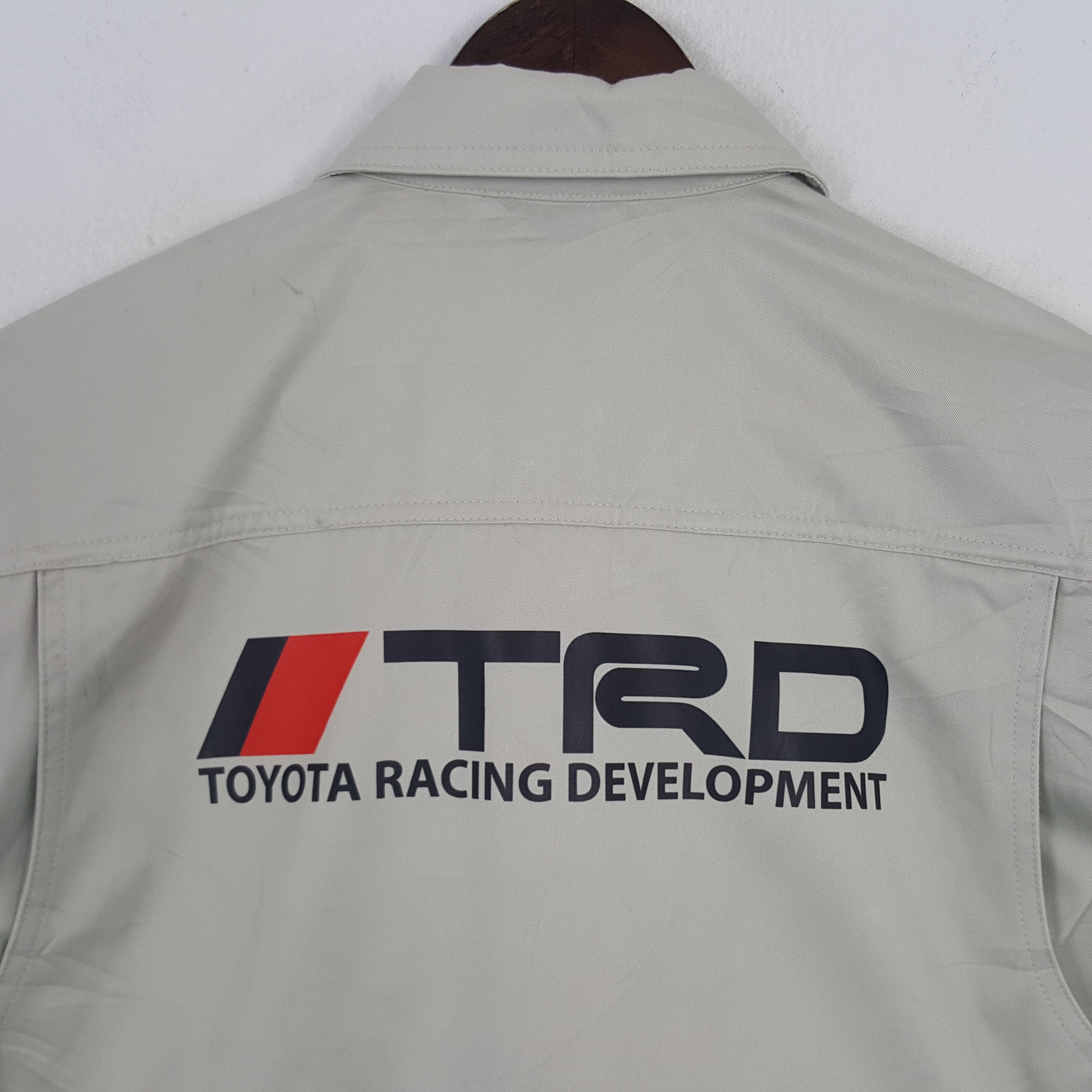 Japanese Brand × Vintage Vintage Toyota Racing Development Custom Art Japan Jacket Size US M / EU 48-50 / 2 - 2 Thumbnail