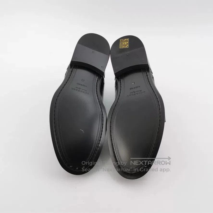 Burberry Burberry Men's Black Brogue Leather Shoes. Size US 7 / EU 40 - 4 Thumbnail