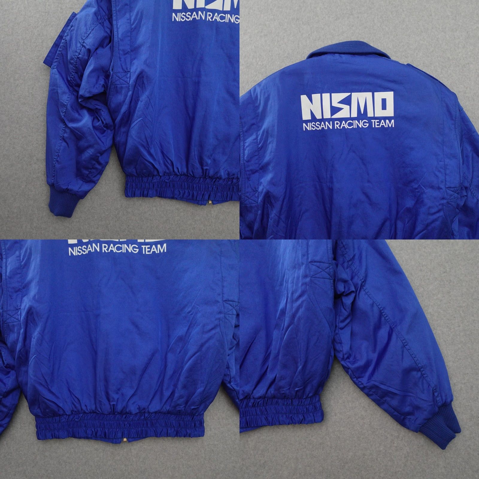 Vintage NISMO Nissan Nylon Jacket L Blue Bomber Jacket Men's Clothing Vintage 90s Motorsports Size US L / EU 52-54 / 3 - 10 Thumbnail