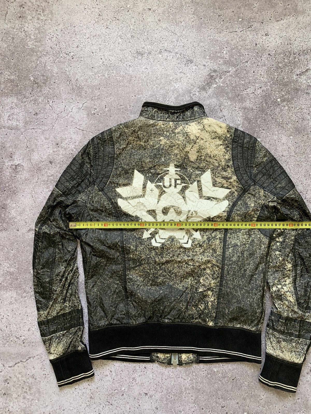 Diesel × Diesel Black Gold × Vintage Diesel Project 78 Garment Bomber jacket military Size US L / EU 52-54 / 3 - 14 Thumbnail
