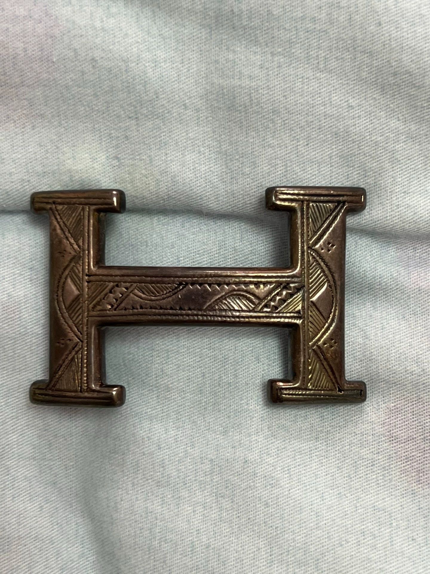 Hermes Hermes Crocodile Belt Gold Brown 95 Limited Size ONE SIZE - 5 Thumbnail