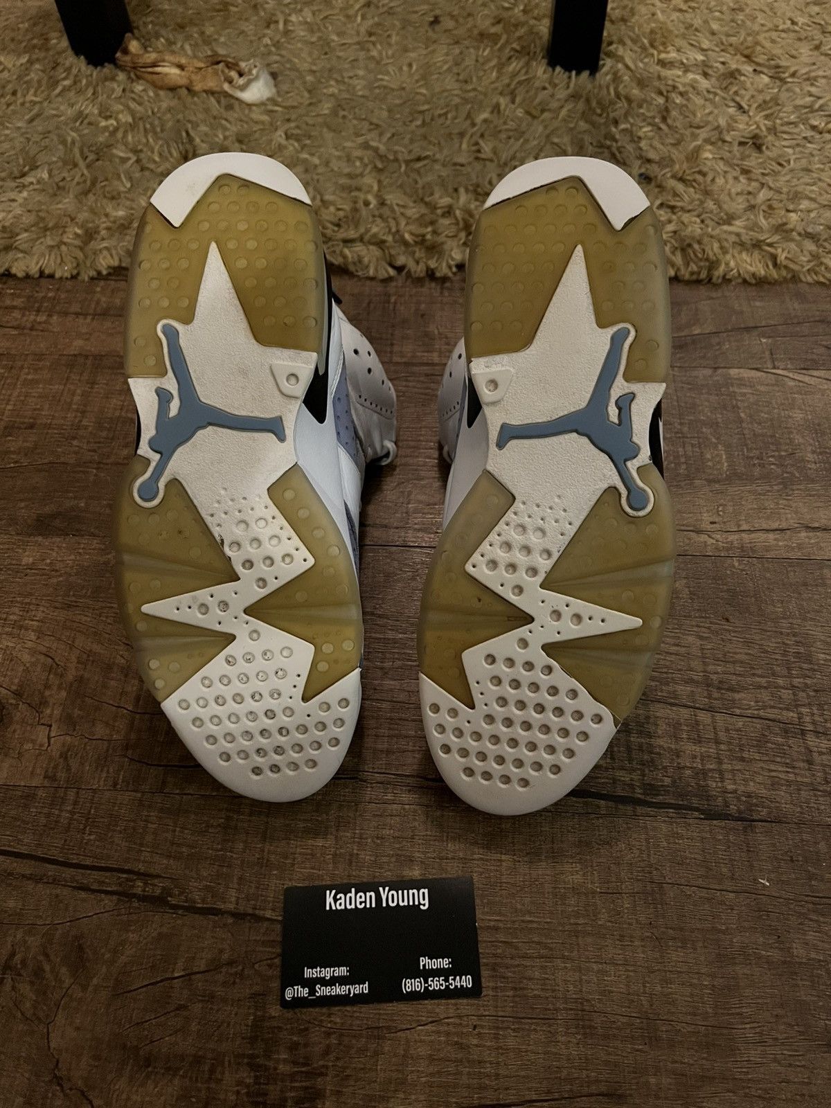 Jordan Brand Air Jordan 6 “UNC” Size US 11 / EU 44 - 5 Thumbnail