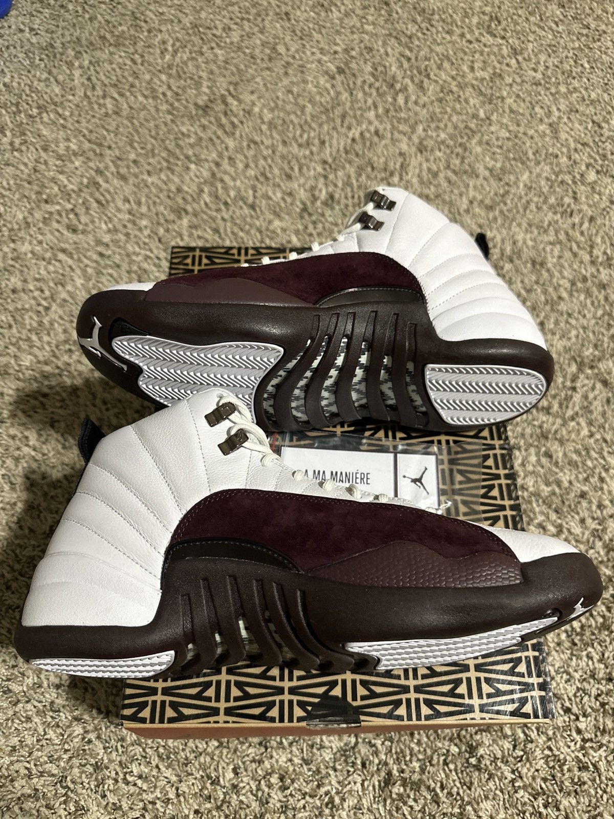 A Ma Maniere × Jordan Brand W Jordan 12 Retro A Ma Maniére White Size US 12 / IT 42 - 2 Thumbnail