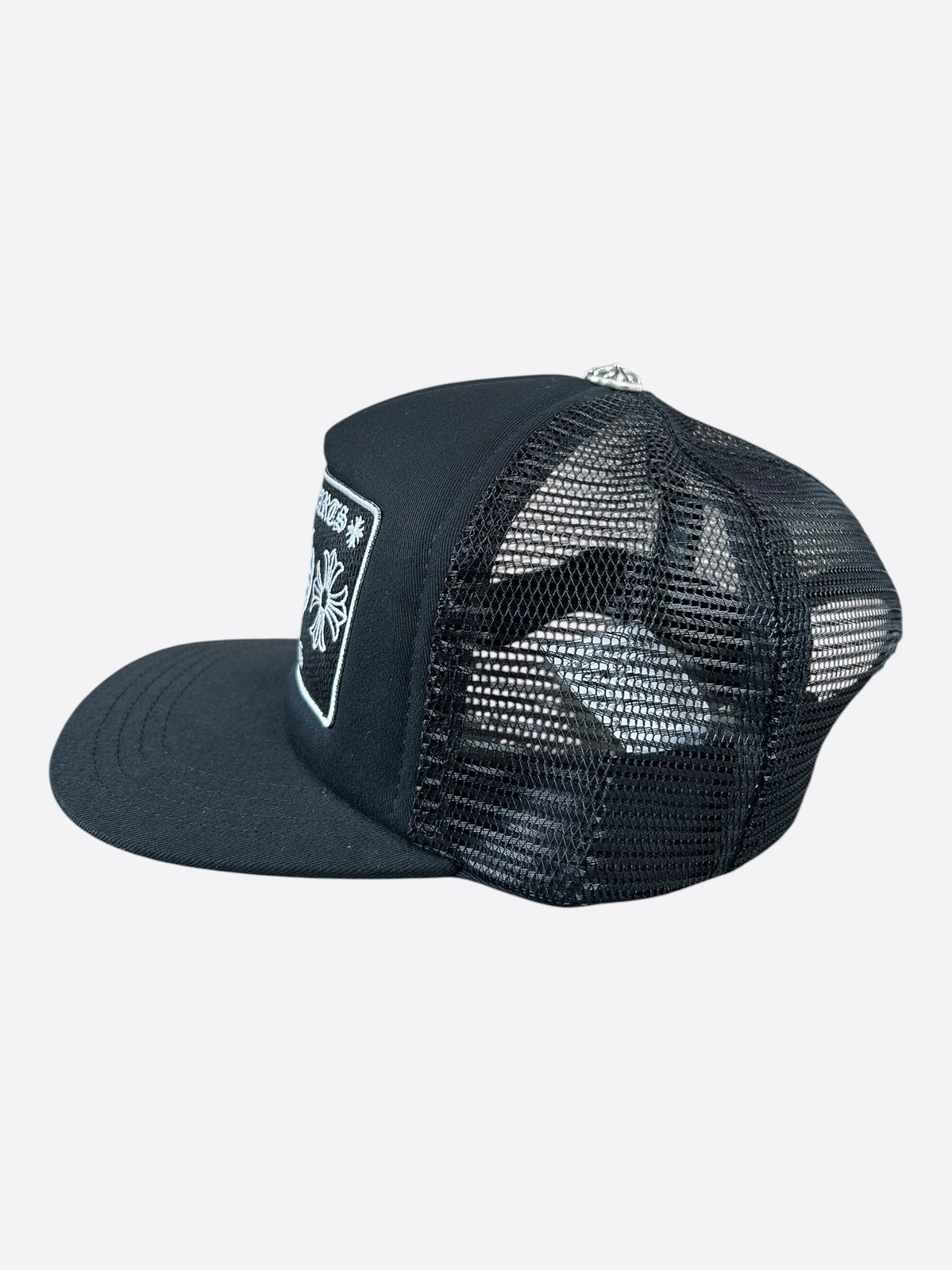 Chrome Hearts Chrome Hearts Black & White Las Vegas Trucker Hat Size ONE SIZE - 4 Thumbnail