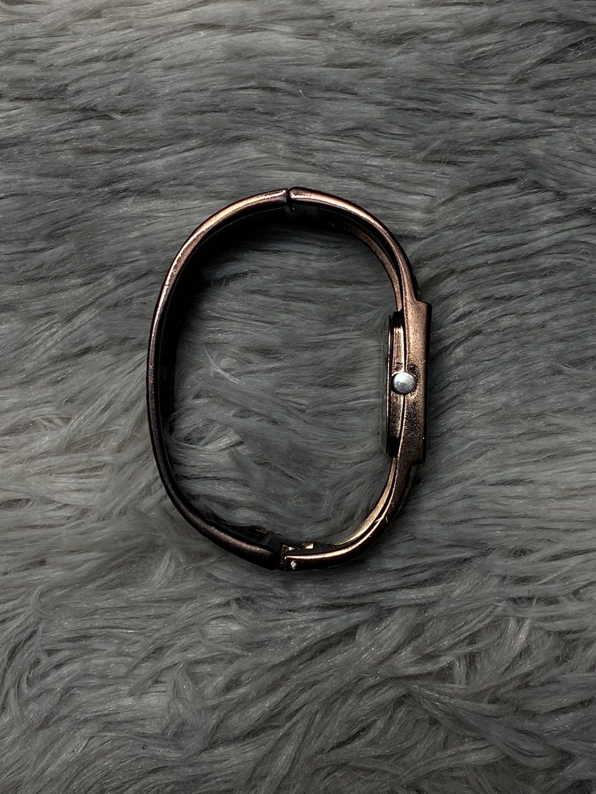 Jewelry Luxurious Brown Cuff Watch with Gem Accents | Japanese Brand Size ONE SIZE - 7 Thumbnail