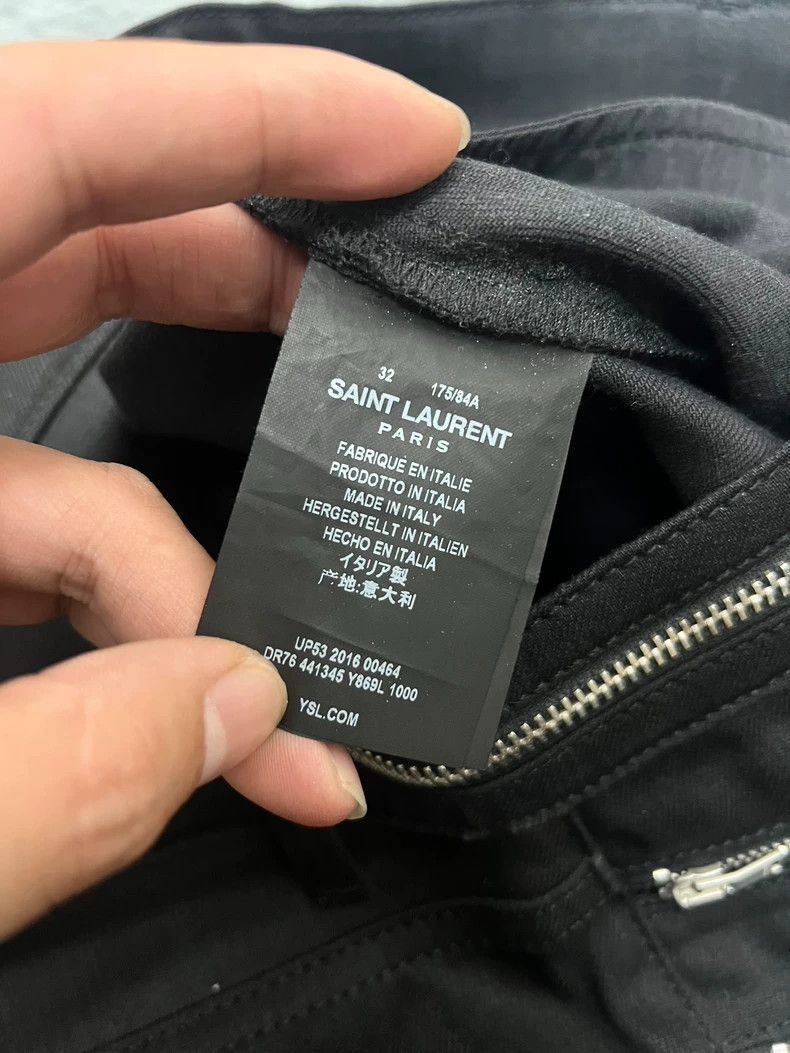 Saint Laurent Paris Saint Laurent Black Basic Denim Pants-2506 Size US 32 / EU 48 - 5 Thumbnail