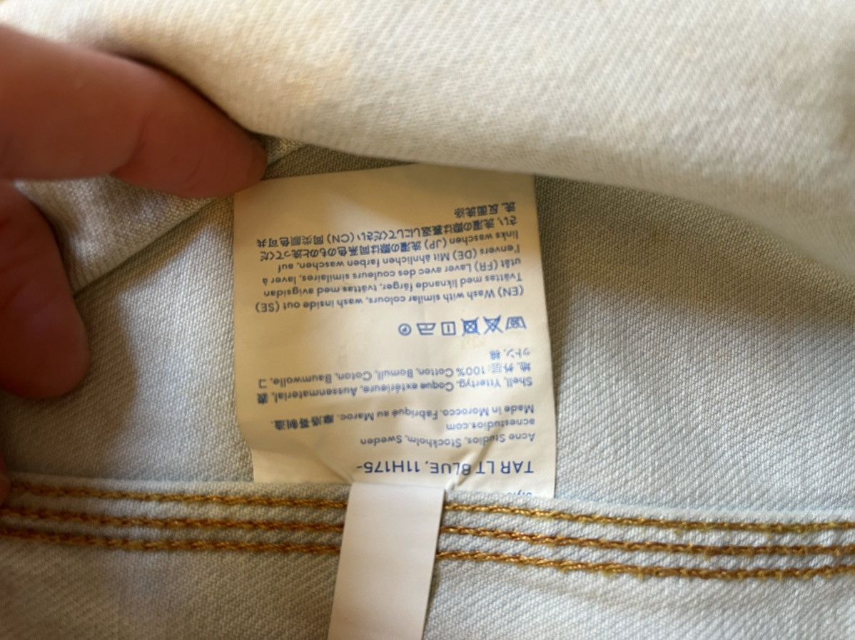 Acne Studios Acne Studios Blå Konst Denim Jacket Unisex Size US S / EU 44-46 / 1 - 8 Thumbnail