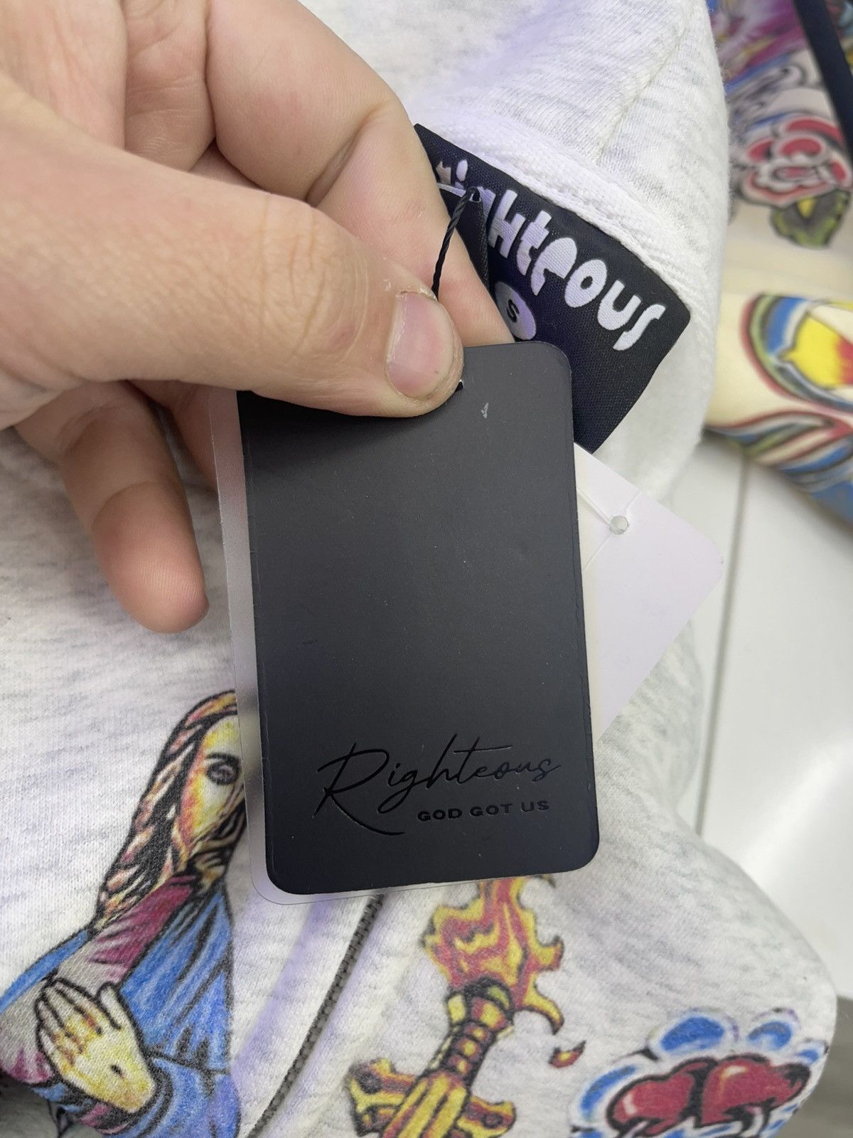 Other Righteous Zip Up Hoodie grey Size US S / EU 44-46 / 1 - 4 Thumbnail