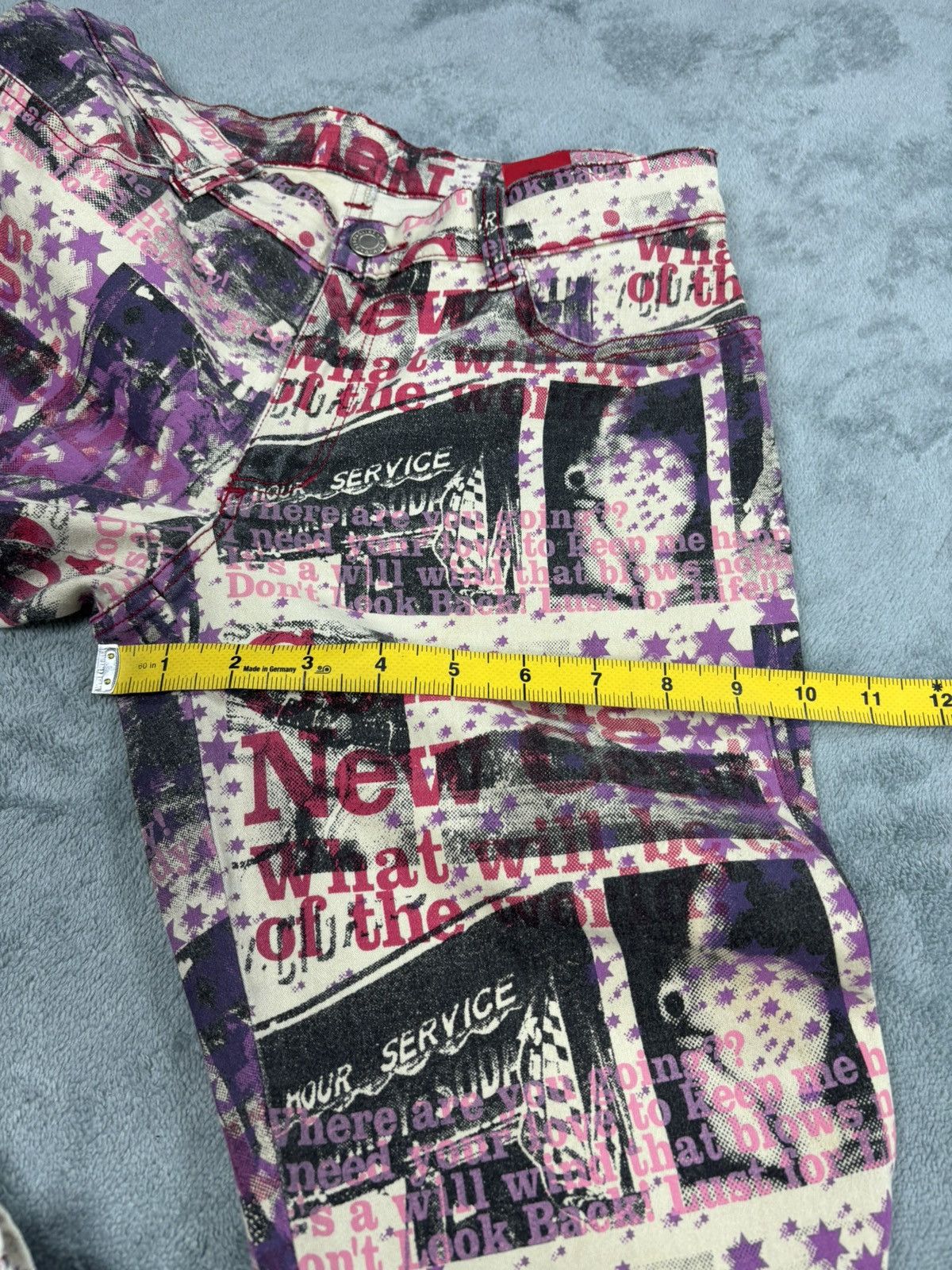 14th Addiction Algonouins Flared Fullprint Pants. S0272 Size US 26 / EU 42 - 12 Thumbnail