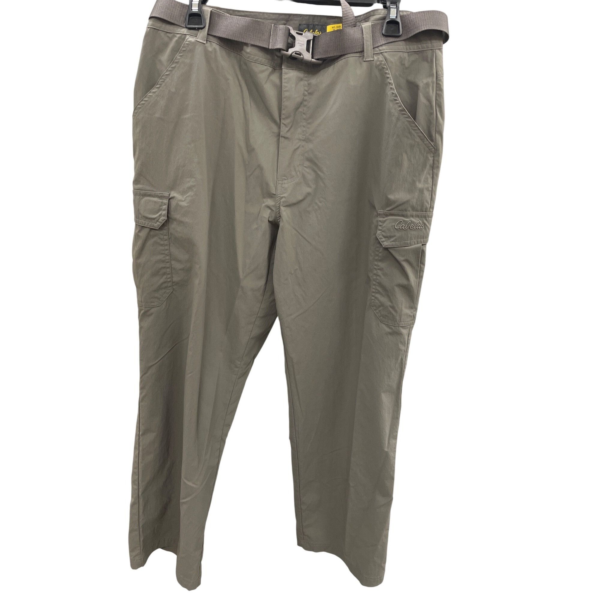 Cabelas Cabelas Mens green Lightweight Nylon Outdoor Cargo Pants W34 Size US 34 / EU 50 - 15 Thumbnail