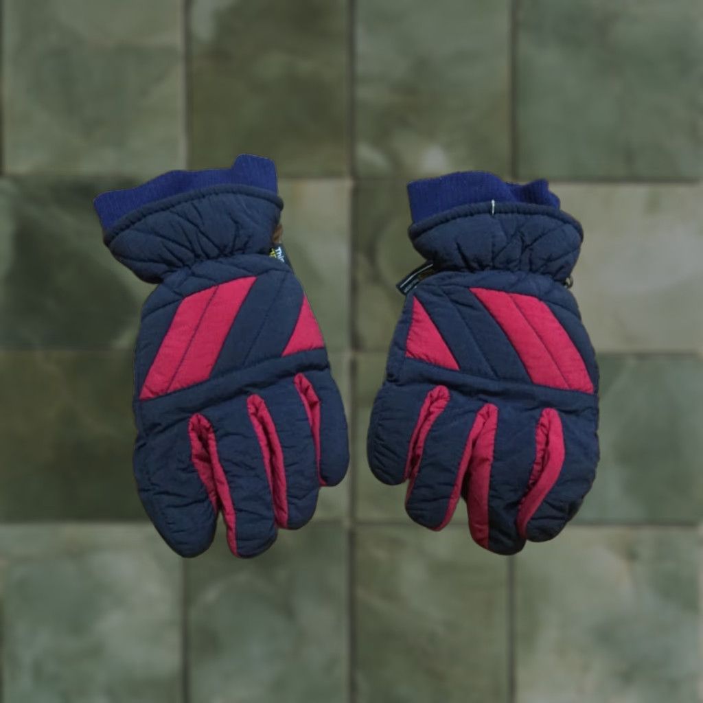 Vintage Vintage Thinsulate Ultra Thermal Insulated Fleece Lined Waterproof Snow Unisex M Teal Purple Blue & Red Thinsulate Size US M / EU 48-50 / 2 - 1 Thumbnail