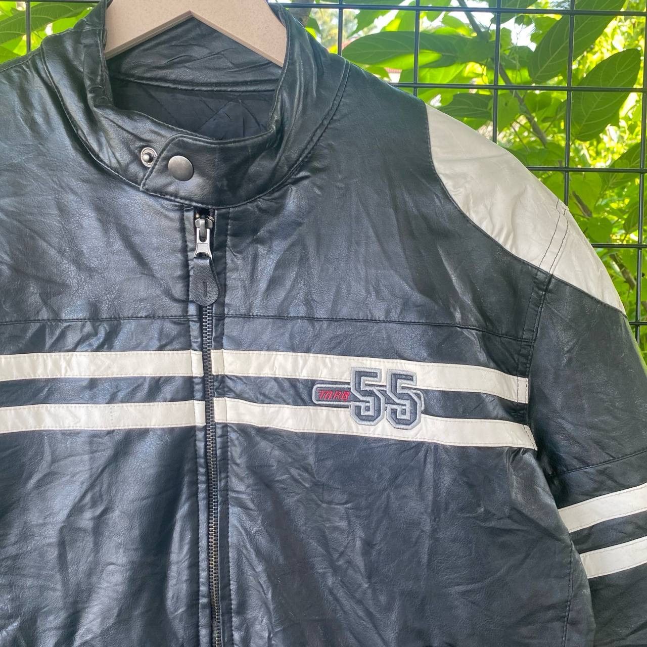 Genuine Leather Vintage American Legend Biker Leather Jacket Size US M / EU 48-50 / 2 - 6 Thumbnail