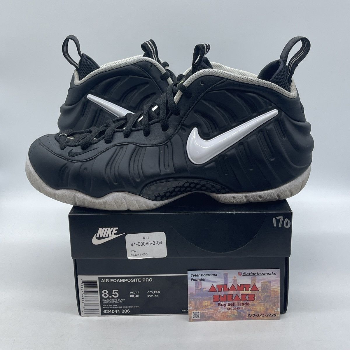 Nike Air foamposite dr doom Size US 8.5 / EU 41-42 - 1 Thumbnail