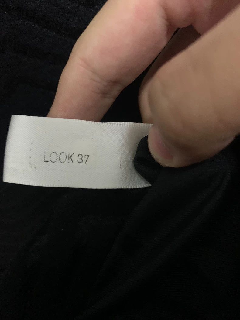 Yves Saint Laurent Saint Laruent 19fw runway black dark grain four-button floc Size 46R - 5 Thumbnail