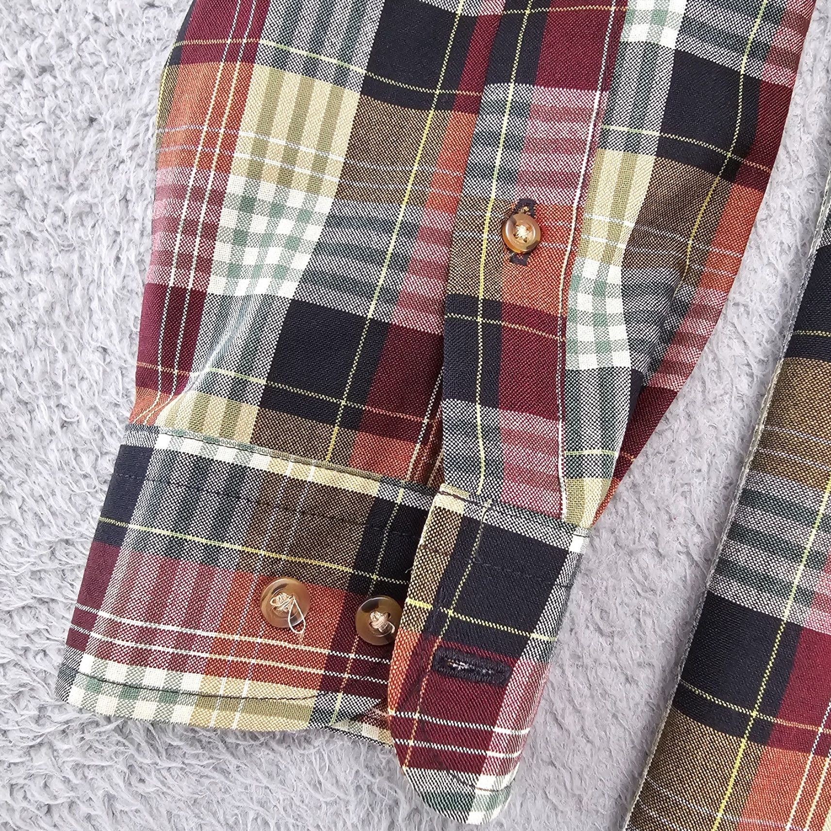Pendleton VINTAGE Pendleton Shirt Mens M Multi Plaid Wool Long Sleeve Button-Down) Size US M / EU 48-50 / 2 - 4 Thumbnail