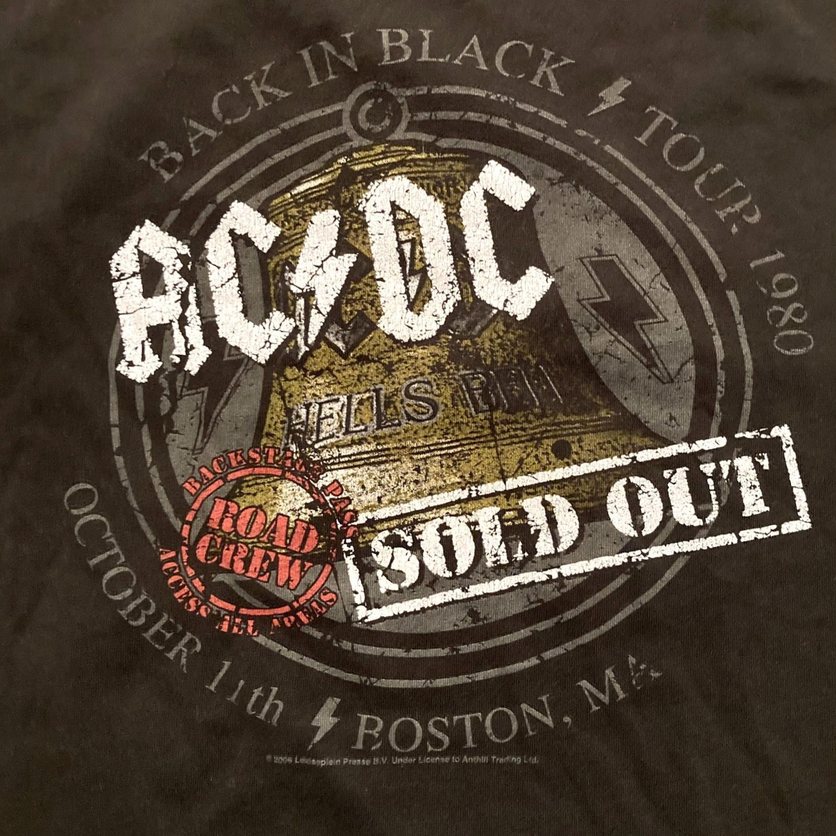 Vintage VINTAGE ACDC Back in Black 2006 Tour Shirt 2XL Mens Rock Music Merchandise Size US XXL / EU 58 / 5 - 2 Thumbnail