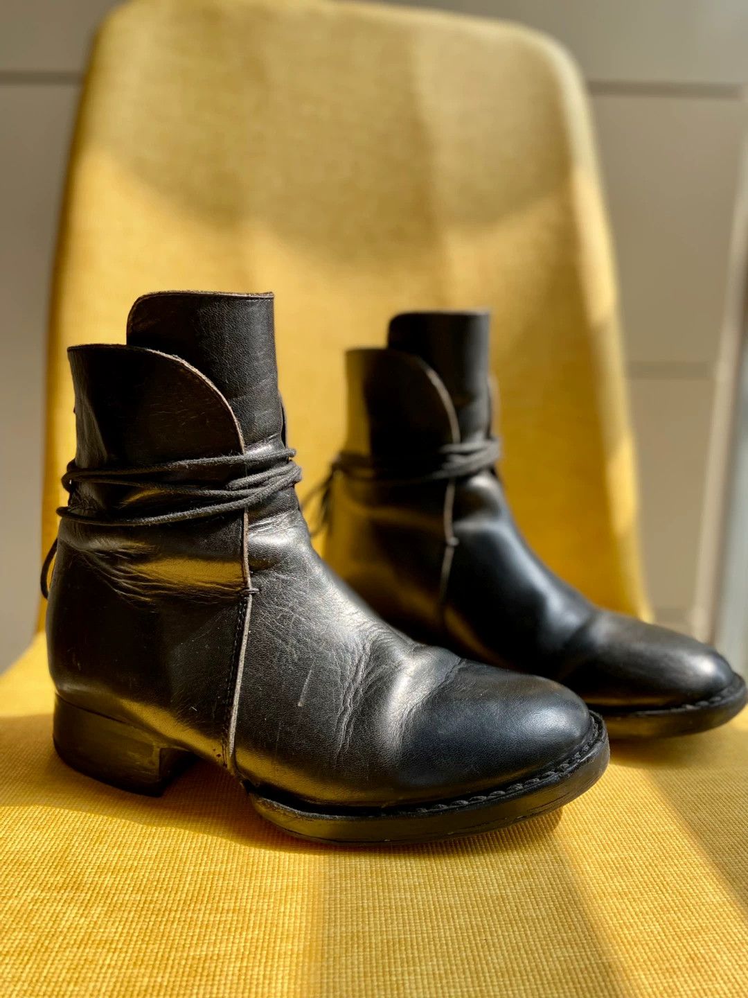 Other barny nakhle niche handmade leather ankle boots 36 9/10 Size US 5.5 / IT 35.5 - 4 Thumbnail