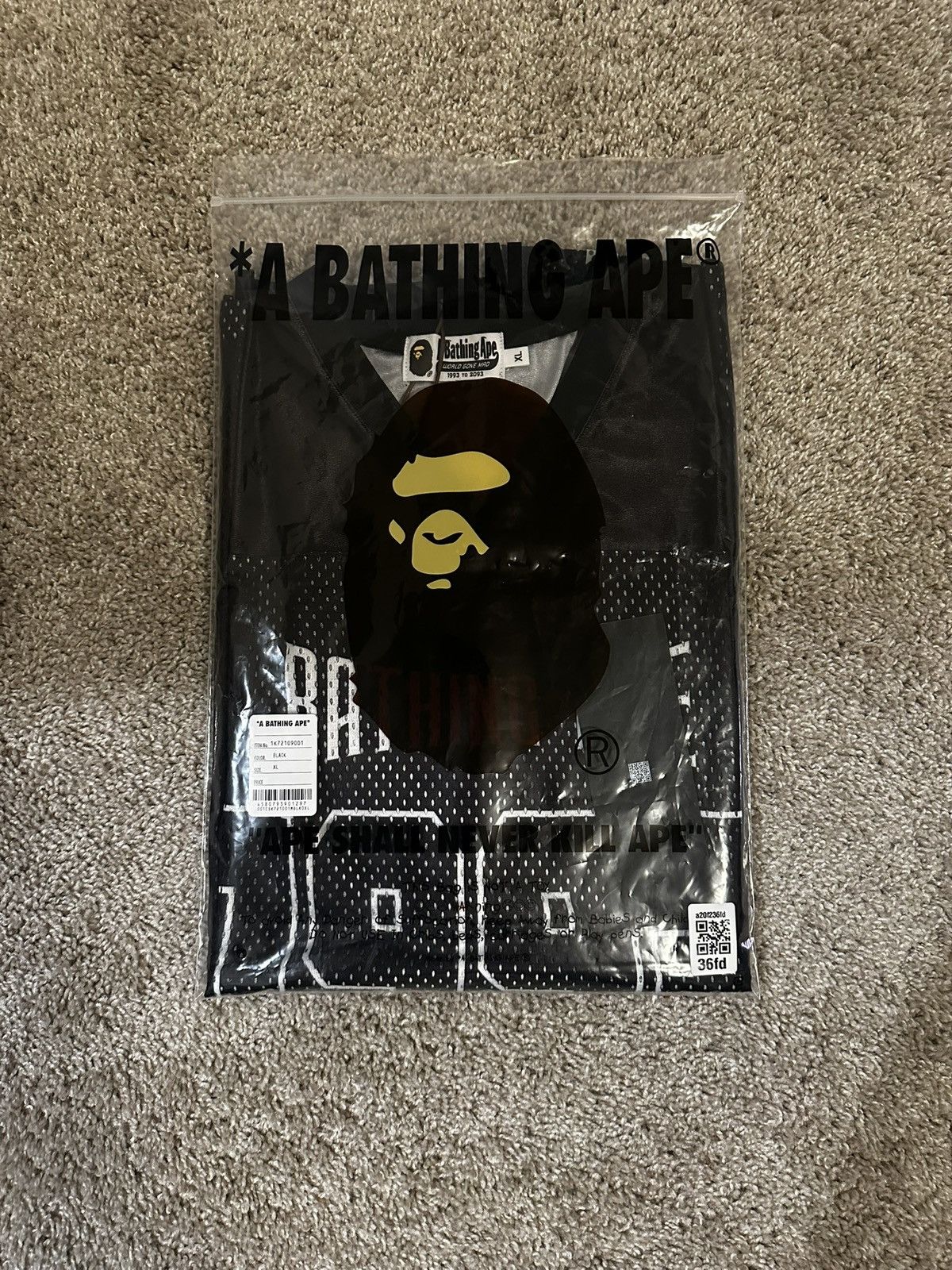 Bape GOAT Exclusive Football Jersey Size US XL / EU 56 / 4 - 4 Thumbnail